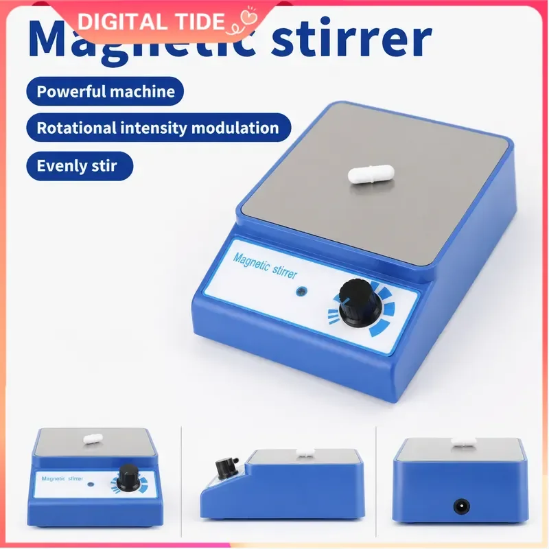Professional Magnetic Stirrer 0-3000rpm Adjustable Speed Laboratory Liquid Mixer With Stir Bar 3000ml Capacity