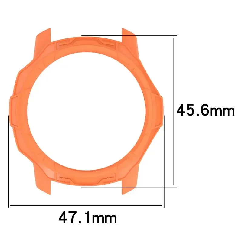 غطاء حافظة من السيليكون مجوف لـ COROS PACE 3 حزام ساعة ذكية ناعم من مادة البولي يوريثان واقي مصد السيارة ملحقات شل Pace3