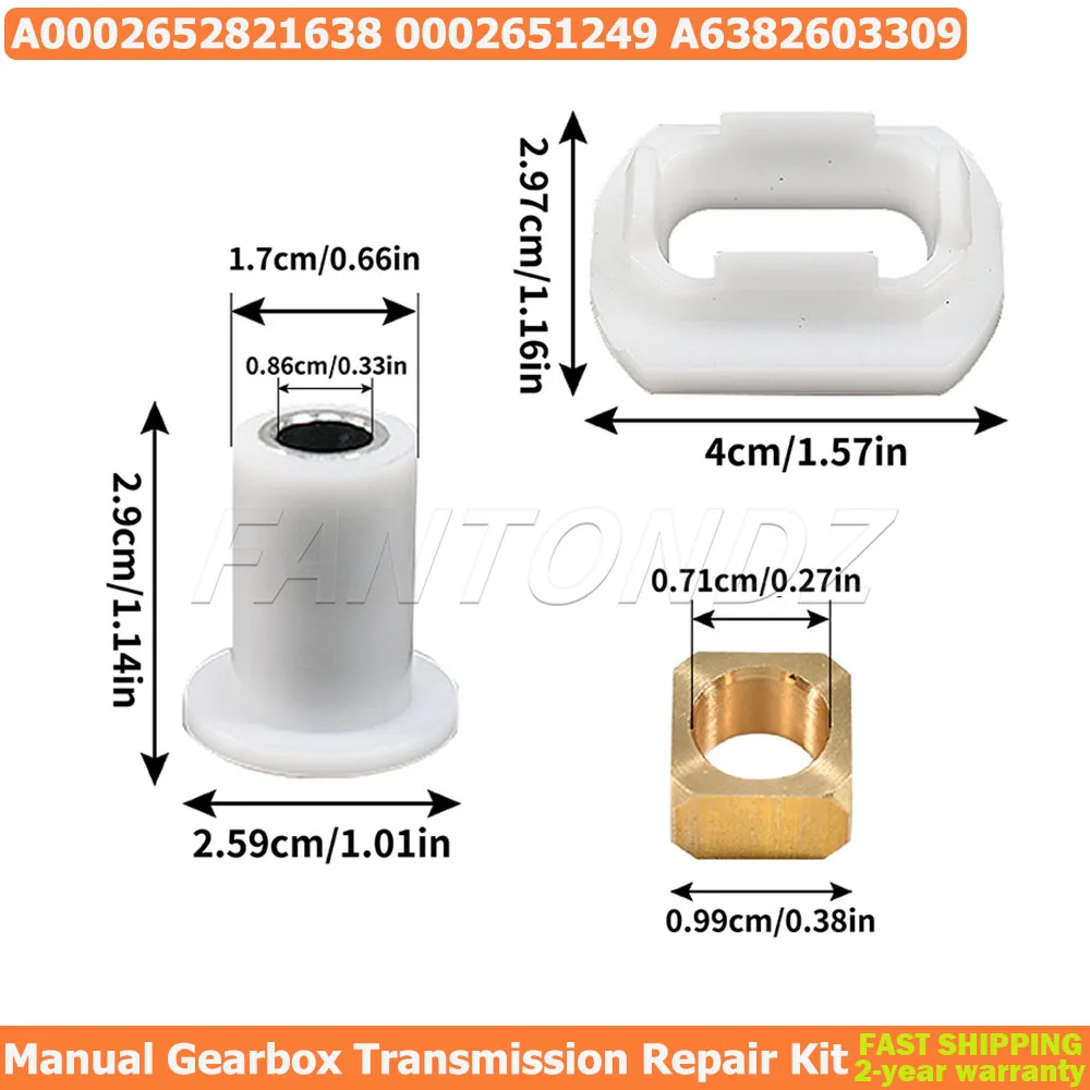 

Gear Shift Lever Repair Kit For Mercedes Benz Vito V Class W638 A0002652821 A0002652821638 0002651249 A6382603309 Manual Gearbox
