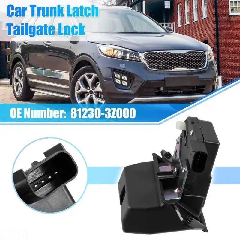 G7NA Geeignet für Sport XL 2,4 L 3,3 L 81230-3Z000 Hintertürverriegelungsantrieb Heckklappe Heckklappe Kofferraumluke Deckel – Detail 4