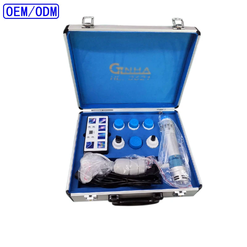Portable Physical Therapy Massage Device Human Extracorporeal Eswt Shockwave Therapy Machine for ED