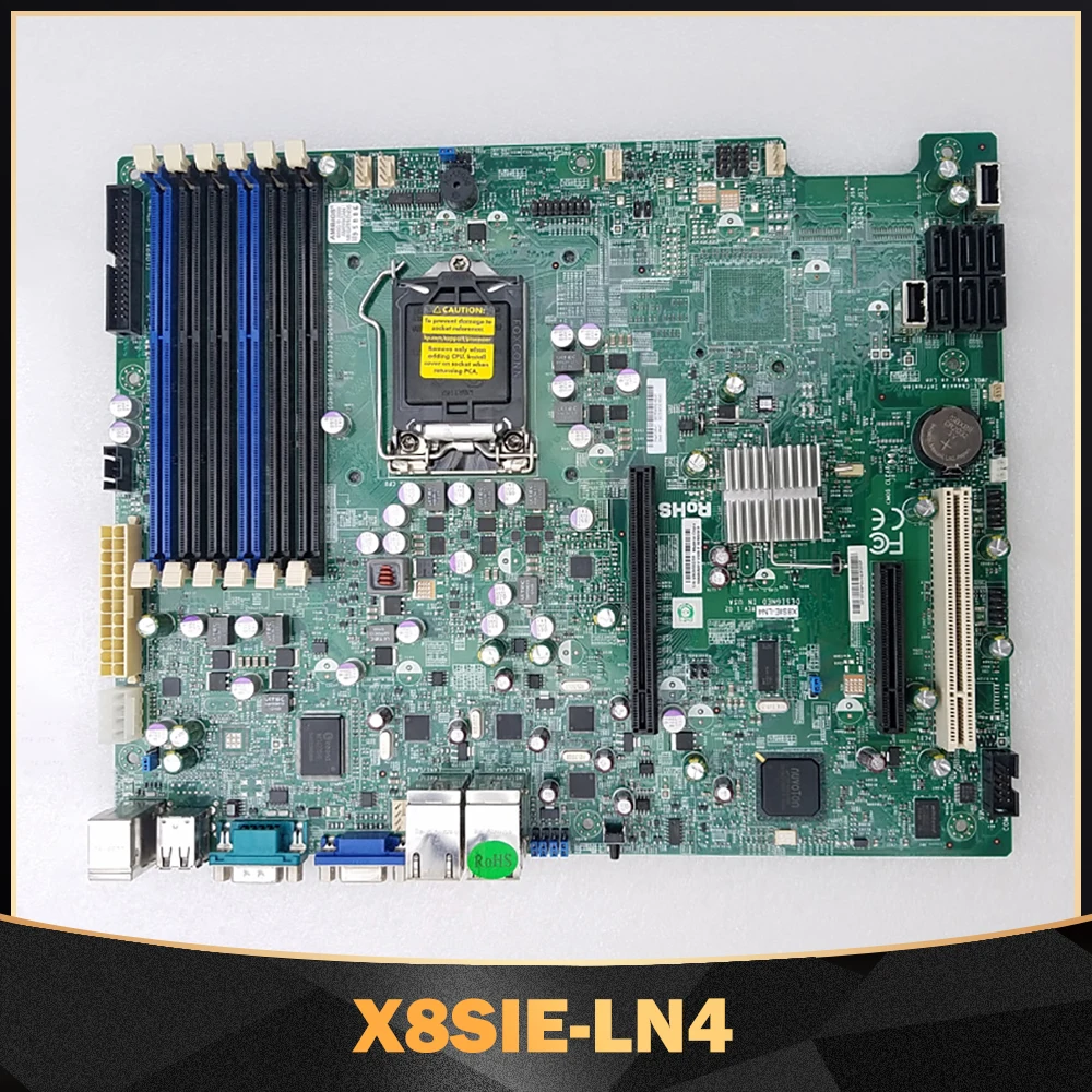 Motherboard LGA1156 DDR3 Xeon X3400 / L3400 Series Core i3 For Supermicro X8SIE-LN4