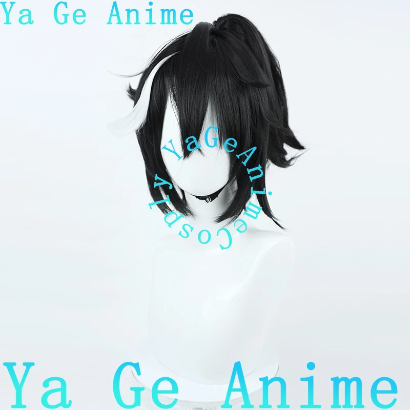 Wig Cosplay Uma Musume Pretty Derby Katsuragi Ace dengan Telinga dan Ekor untuk Anime Game Halloween Reality Show