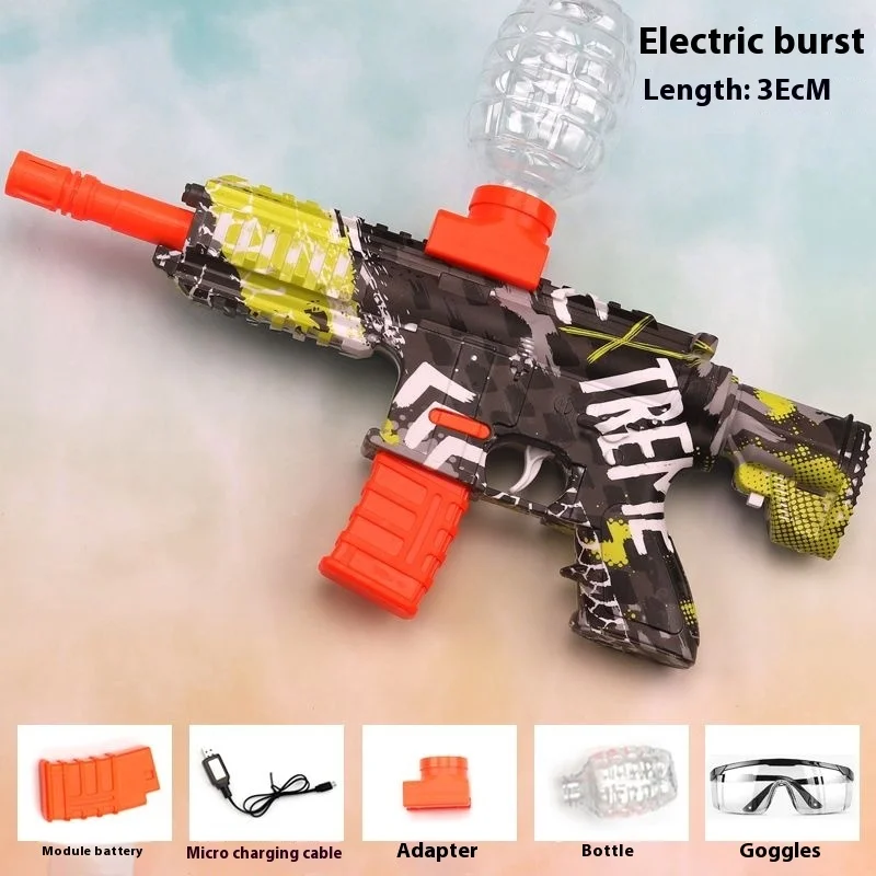 Pistole Elektrische Gel Ball Explosion Spielzeug Ak47 Manuelle/Automatische Umweltfreundliche Splatter Ball Blaster Weihnachten Und Neujahr Geschenke