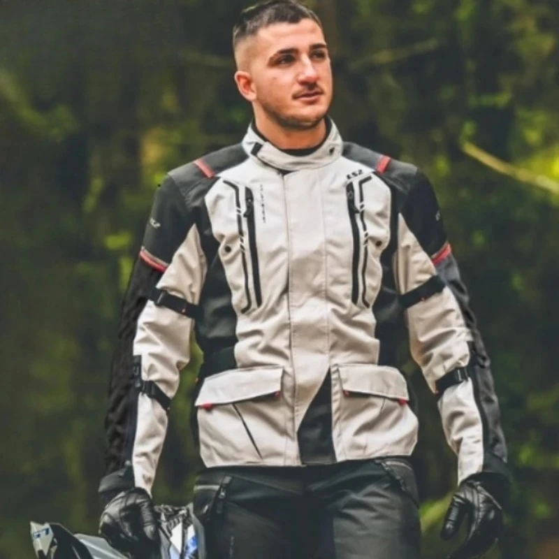 

For Moto Jacket Winter Warm Waterproof Windproof NARVIK Motocross Riding Jacket Men Women Anti-fall Rally Kit AA