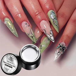 BORN PRETTY 5ml Metallic Painting Gel Polish Flower Drawing Nail Art Soak Off Gel Nail Polish Gold Silver Mirror Glitter UV Gel