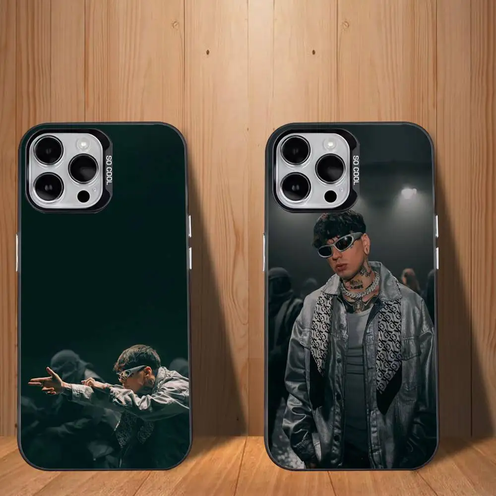 

CrocraxkerS Rapper C.R.O-es Phone Case For iPhone 17,16,15,14,13,12,11,Mini,Pro,SE,MAX White Matte Shockproof Cover