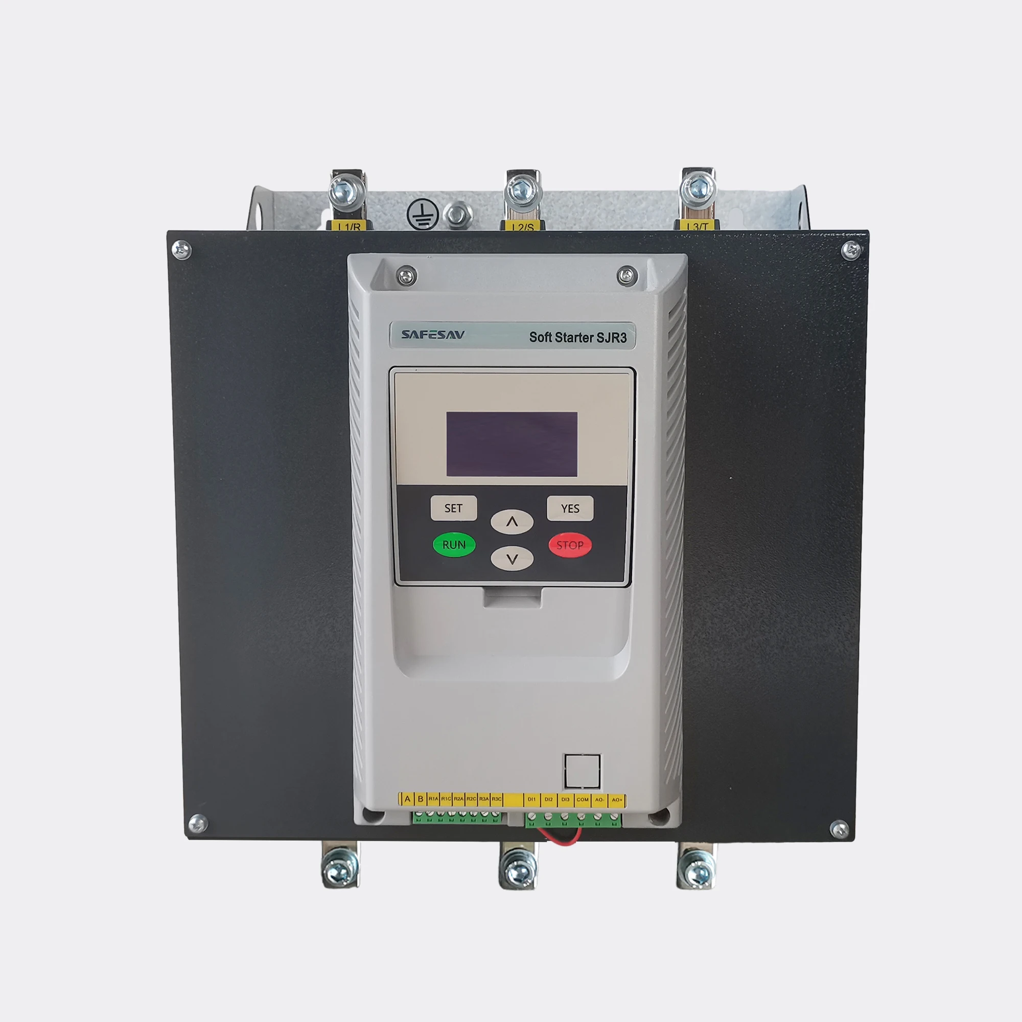 Safesav SJR3 LN 200-355kW Azionamento a frequenza variabile Bypass alternativo Avviamento morbido Armadio antipolvere Triplo uscita