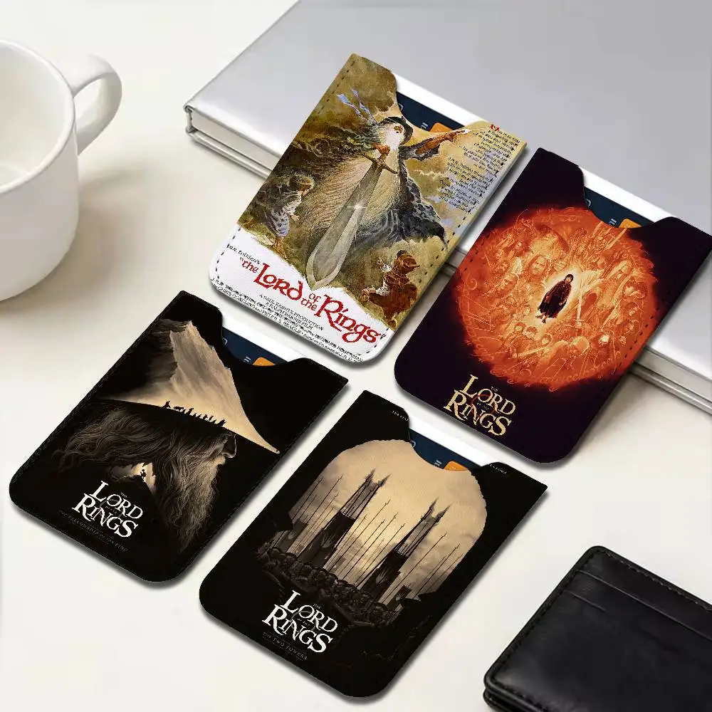 The L-Lord of the R-Rings Card Protect Credit Bank Card Holder Case Slim Wallet Protector for Men Travel Shopping