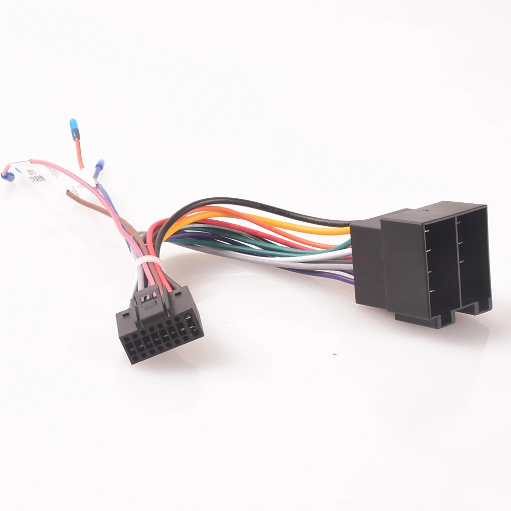 راديو السيارة ستيريو الأسلاك تسخير مهائي كابلات ISO أندرويد لشركة فولكس فاجن جولف جيتا mk4 MK5 MK6 لمقعد ليون Mk1 سكودا اوكتافيا Mk1 Mk2 #2