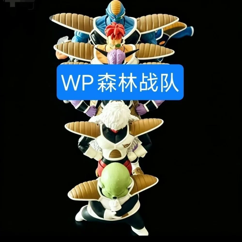 In Stock WP Model Dragon Ball Z SHF Fox Jeice The Furious Bear Recoome Special Forces Anime Figures Toy Model Hobby Gift