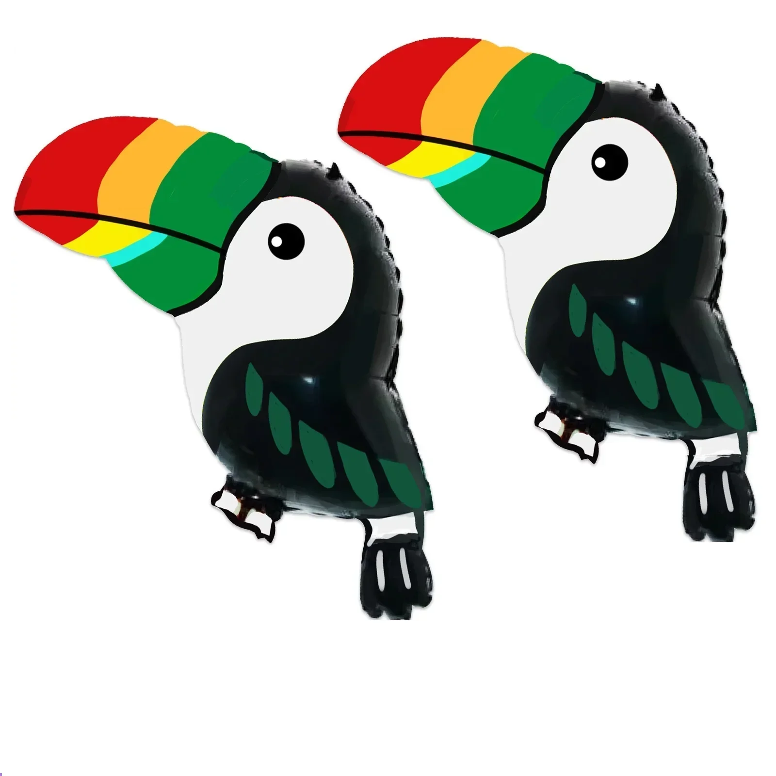 

Cartoon toucan shaped aluminum film balloon themed children's birthday party decorations first birthday baby bath decoration