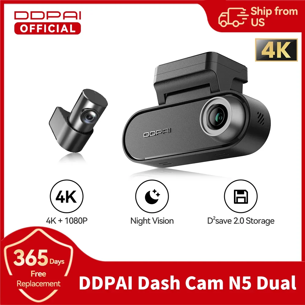 Ddpai N5 Dual 4K Da…