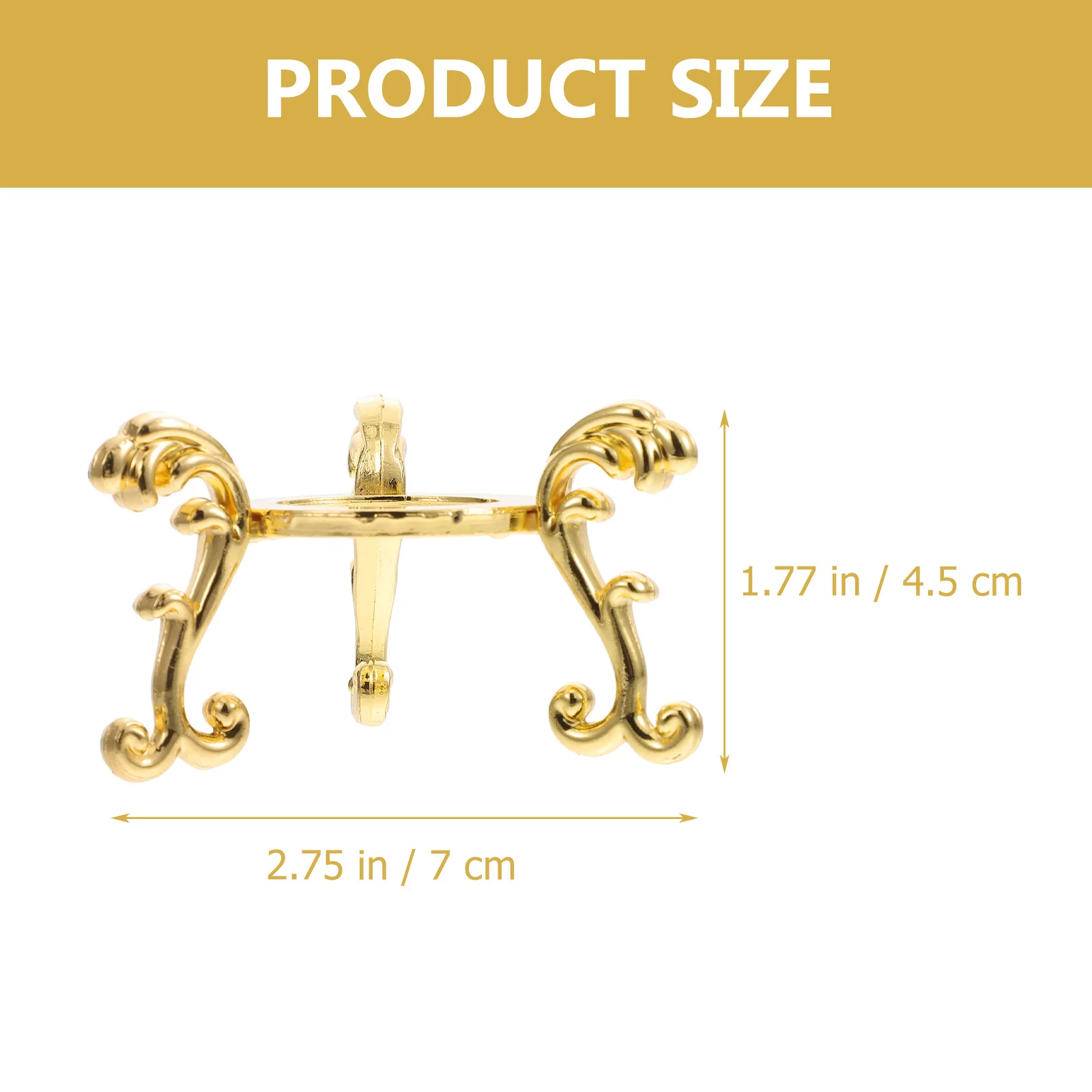 

2pcs Display Stand For Crystal Balls Iron Pedestal Desktop Holder Living Room Bedroom Decor Ornament