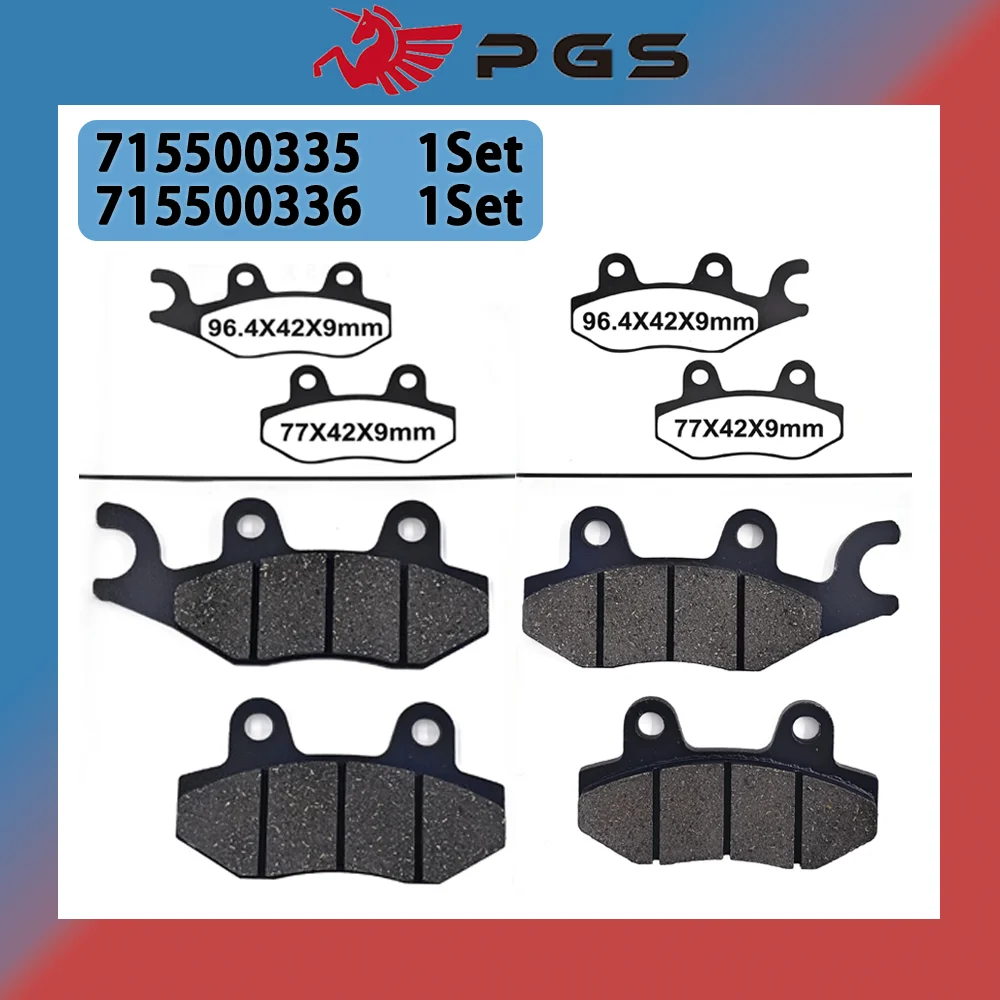 

Front Left and Right Brake Pad For Can-am BRP CanAm Maverick 1000 Commander 800 1000 715500335 715500336