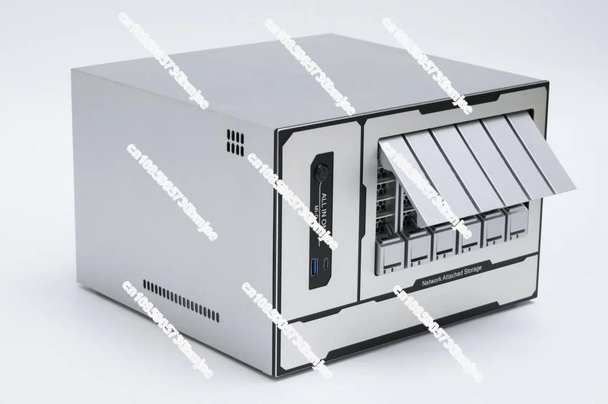 2022new 6-bay, Domestic Black Qunhui File Server A4 Chassis 1 Order