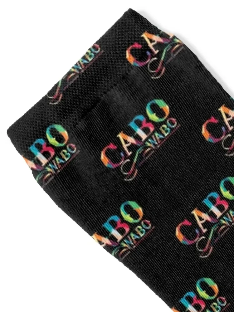 Cabo wabo geometric Socks anti slip football cycling Climbing Men\'s Socks Women\'s