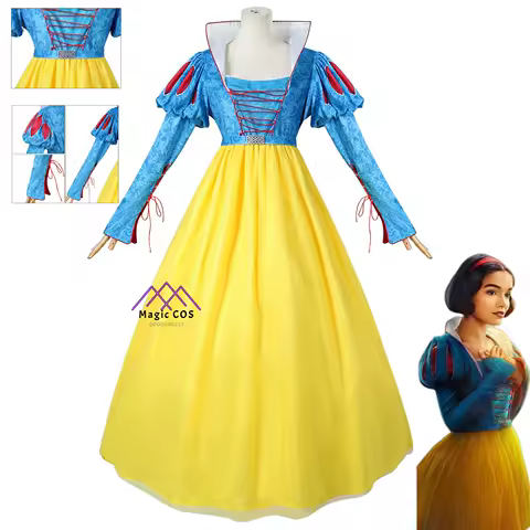 InStock Movie Princess Cosplay Costume Dress for Women Role Playing Anime Clothes Halloween Comic Con Cute Lolita Love Live Cos