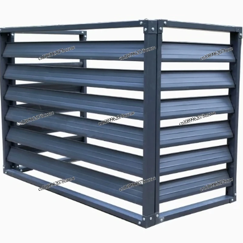 

Air Conditioner External Shutter Room Rain Protection Sun Protection Grille Ventilation Shield