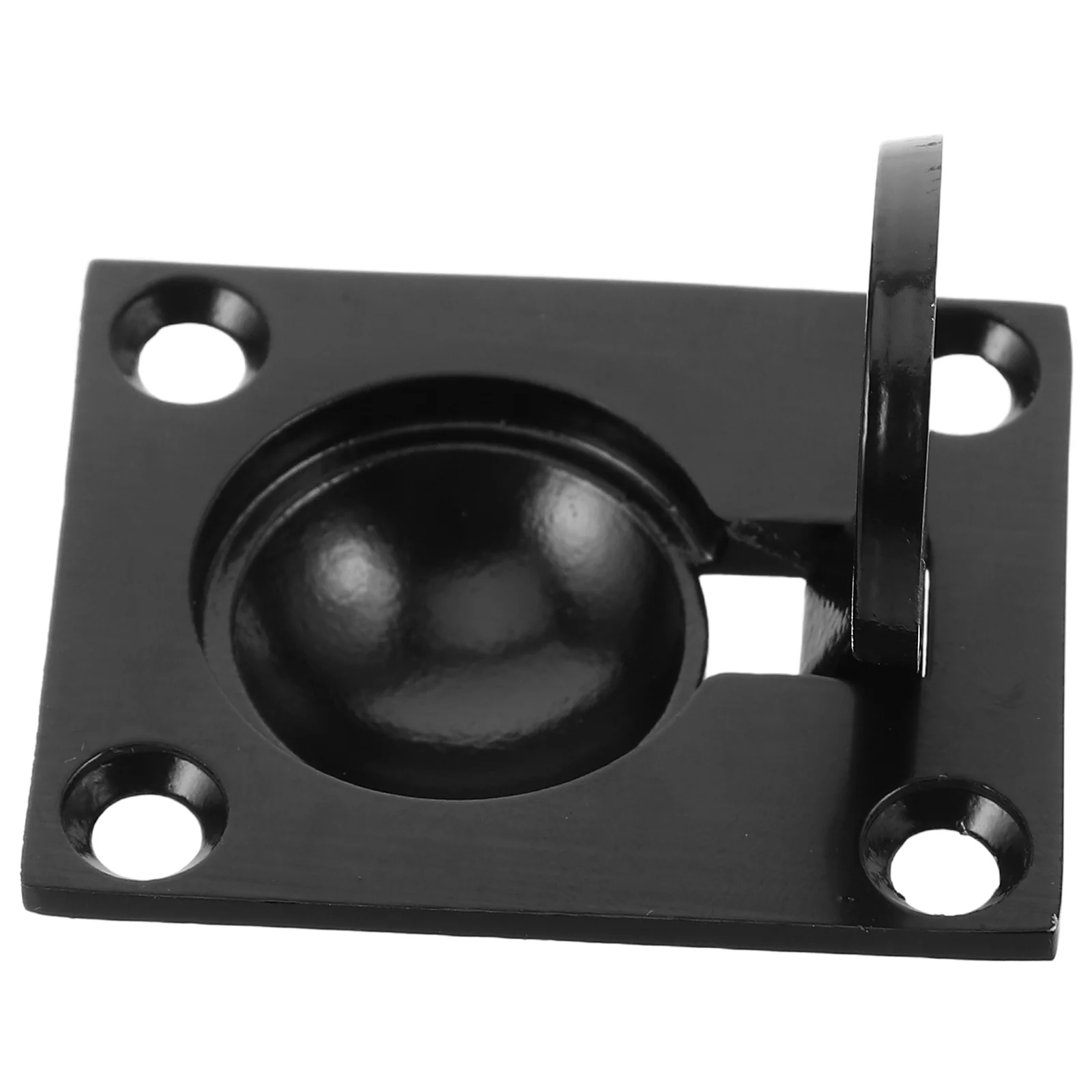 

Marine Floor Buckle Boat Deck Hatch Handle Black Stainless Steel Cabin Products