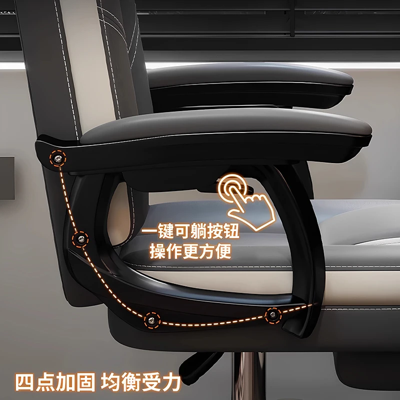 Chaise Pliable Assembly Pc Chair Office Cheap Gamer Chair for Vanity Pink Furniture Ardor Gaming Desk Table Deck-chair Recliners view 6