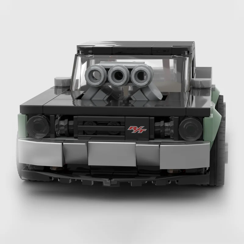 310 Stück MOC Dodge Dart Custom City Champions Super Car Modell Bausteine Architektur Weihnachtsgeschenke Spielzeug Idee Ziegel