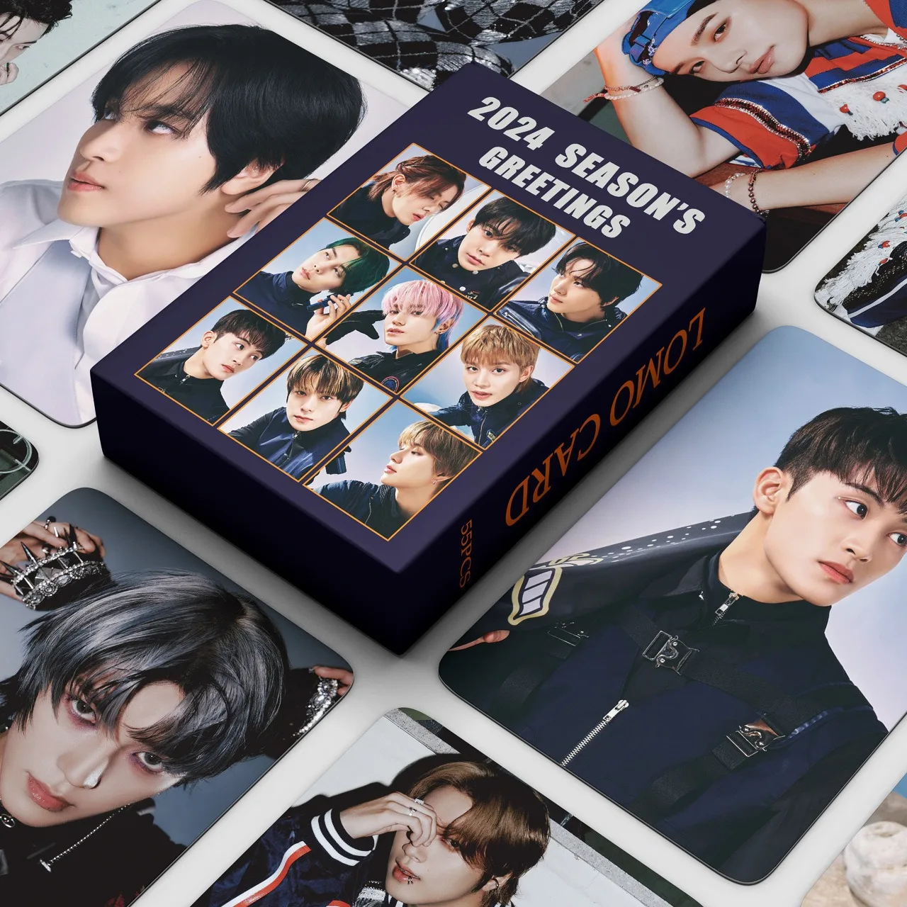 

55 новых карточек NCT127, поздравительные открытки 2024сезонного сезона Lee Tae-yong Lee Dong-Heka