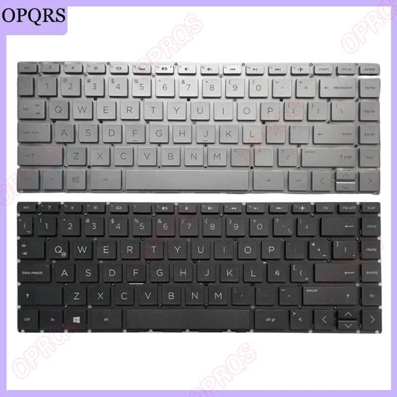 NEW For 14-CF 14S-CF 14-DF 14S-DF 14-DK 14S-CR 240 245 246 G8 340 G5 G7 US/Latin laptop keyboard silver black