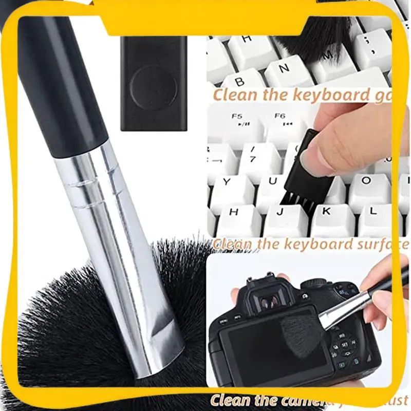 

Keyboard Cleaning Brush Computer Dust Removal Soft Brush Mobile Phone Headset Cleaning Pen Wipe Notebook Cleaning Set