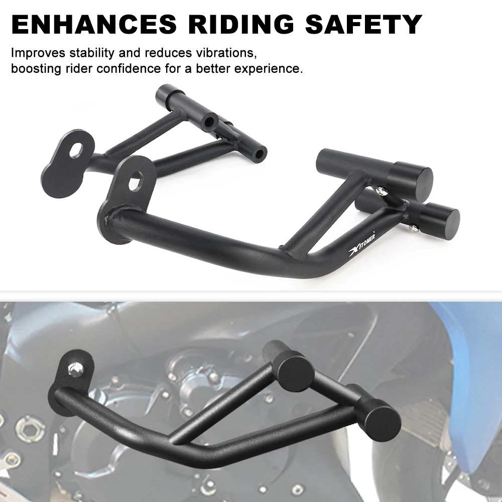 

For SUZUKI GSX-S 1000 GSXS1000 2015-2024 Motorcycle Crash Bar Stunt Cage Engine Guard Bumpers Fairing Frame Protector Race Rail