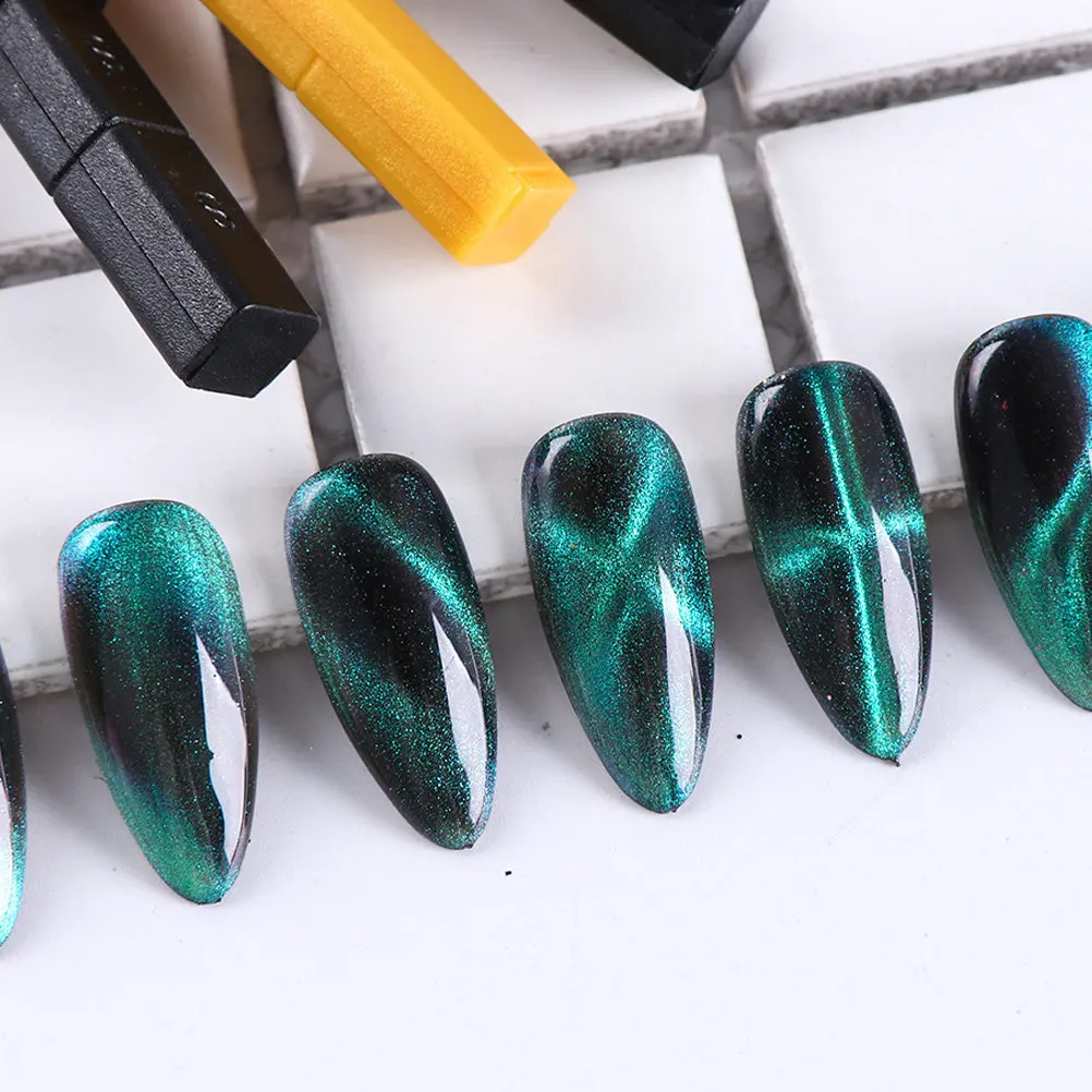 

Набор из 8 магнитных ручек для маникюра с эффектом кошачьего глаза, прочные, для начинающих и профессионалов, с различными эффектами, принадлежности для салонов красоты