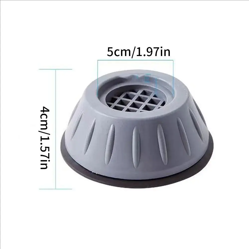 4 Pack of Shockproof Washing Machine Pads - Anti-slip, shock-absorbing and noise-reducing pads for washing machine and dryer sup