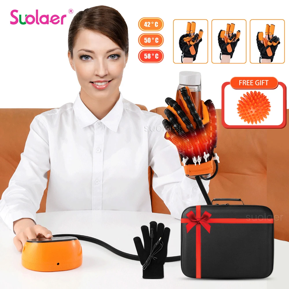 

Intelligent Finger Rehabilitation Training Robot Glove Stroke Hemiplegia Hand Cerebral Infarction Hand Function Recovery Trainer