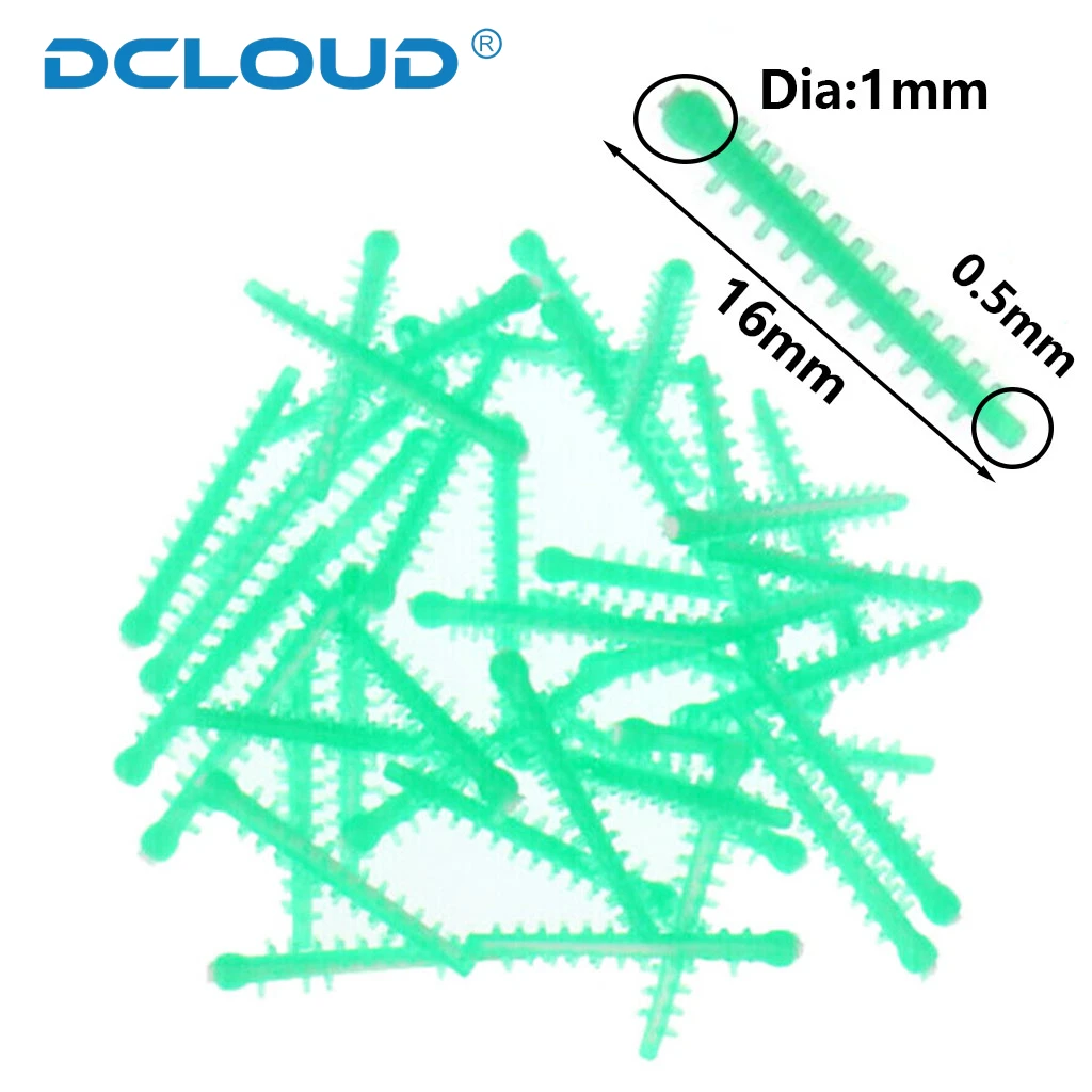 DCLOUD 40Pcs/Box Disposable Dental Adaptive Silicone Interdental Gap Wedges Medical Matrice Matrix Elastic Wedge Autoclaved