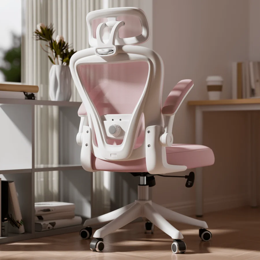 Ergonomic Office Chair M903, High Back Computer Desk Chair With Wheels, Comfy Mesh Office Chair With Adjustable Lumbar Support &