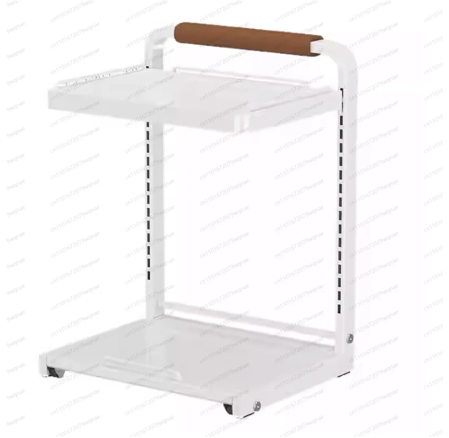 

Adjustable Kitchen Rice Cooker Shelf Countertop Pull-out Air Fryer Layered Multifunctional Storage Shelf