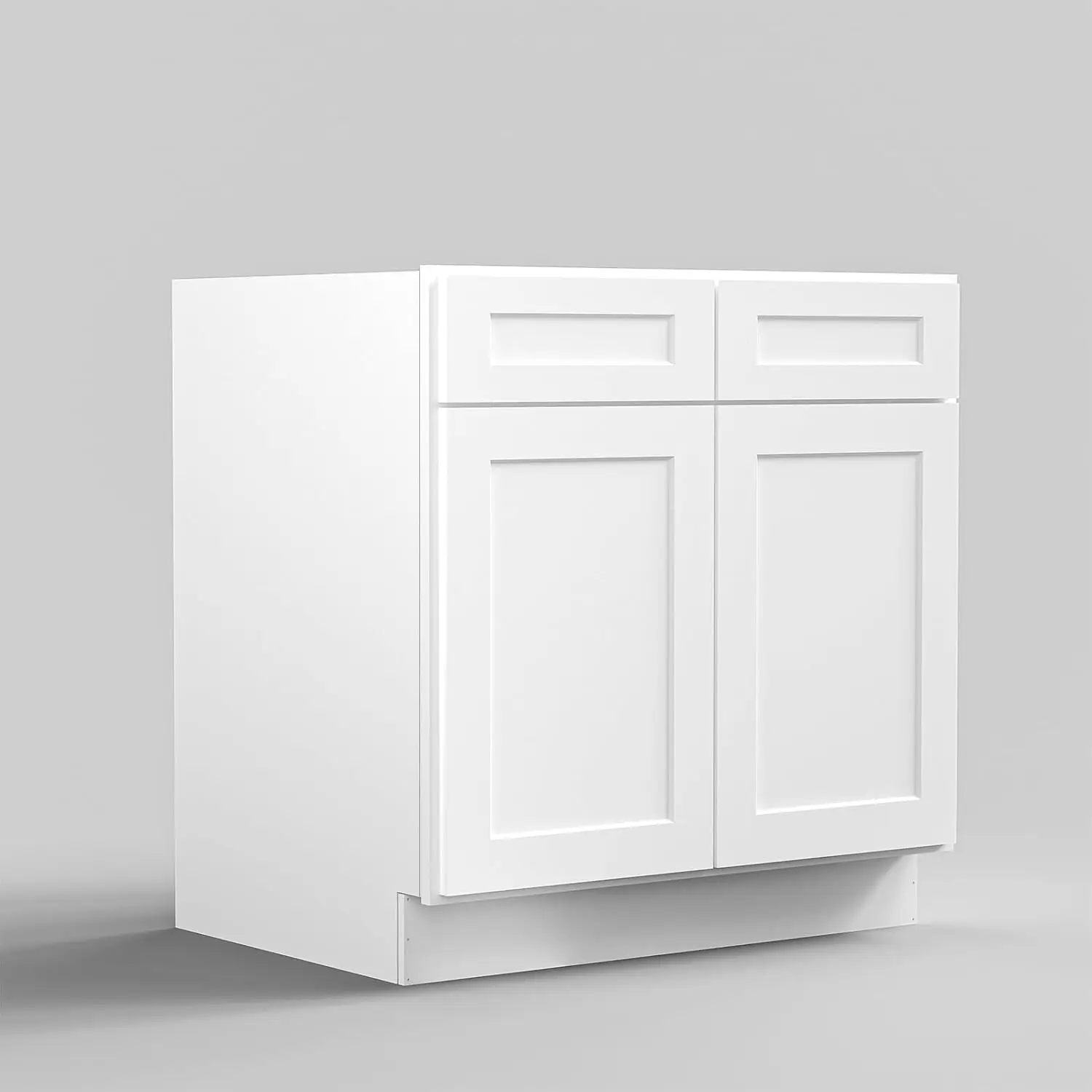 

33"" Kitchen Base Cabinet, Sideboard Storage Cabinet With Soft-Close Drawers And Adjustable Shelf, Rta Base Cabinet With