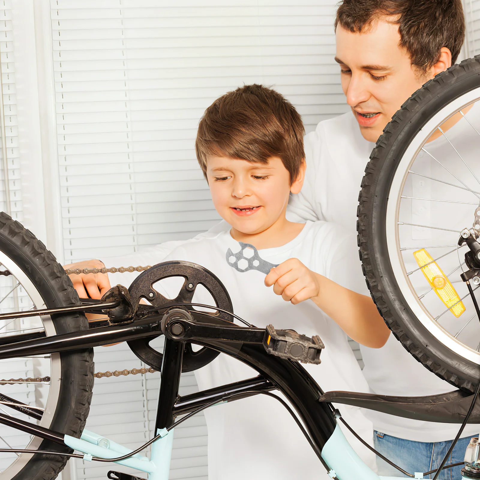 

10Pcs Wrench Multi-Hole Bike Repair Tool Multi-Functional Portable Bicycle Spanner Pedal Wrench Mountain Road Bike Accessory