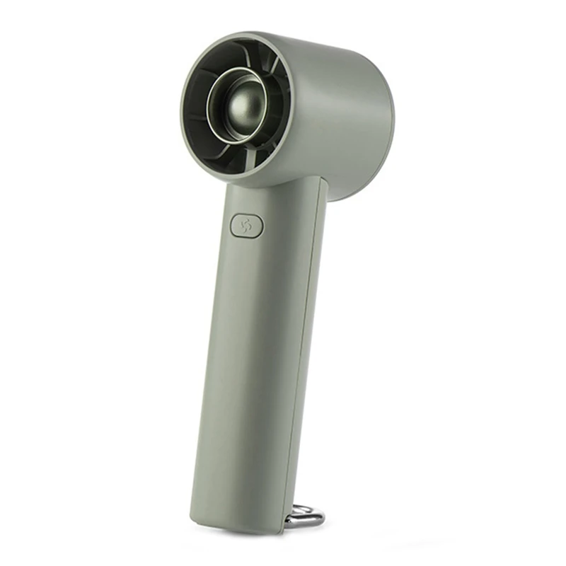 Ventilador de mano, mini ventilador portátil con 3 velocidades, ultra silencioso, ligero, ventilador personal con batería recargable por USB duradero C