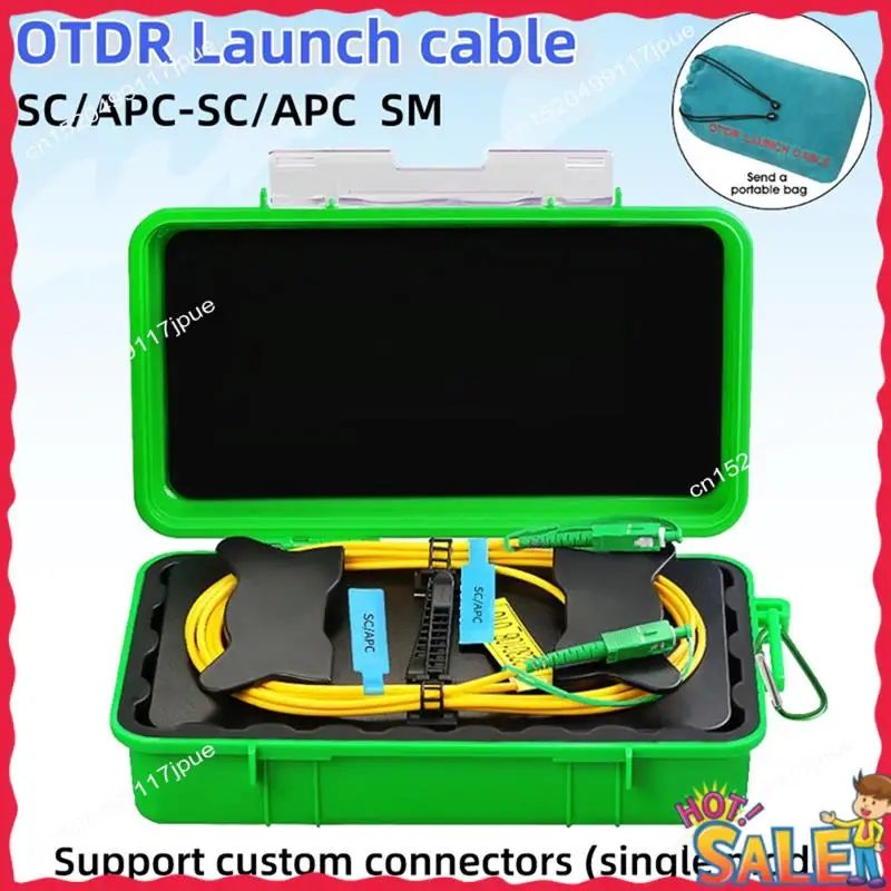 BOFO SC/APC-SC/APC OTDR Launch Cable OTDR Optical Fiber Cable Test Extension Line OTDR Dead Zone Eliminator Single Mode