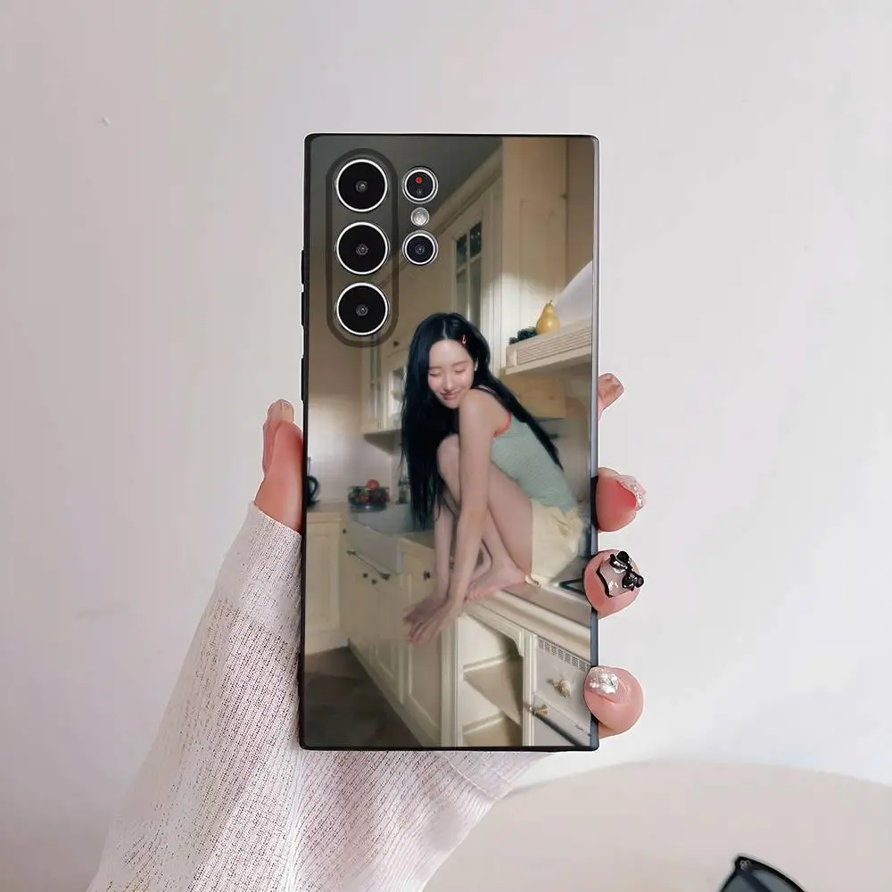 เคสโทรศัพท์ซันมี นักร้องเคป๊อปเกาหลี สำหรับโทรศัพท์ซีรีส์ S รุ่น S21 S22 S23 S24 S25 FE Plus Ultra วัสดุ TPU นุ่ม สัมผัสนุ่มสบายผิว