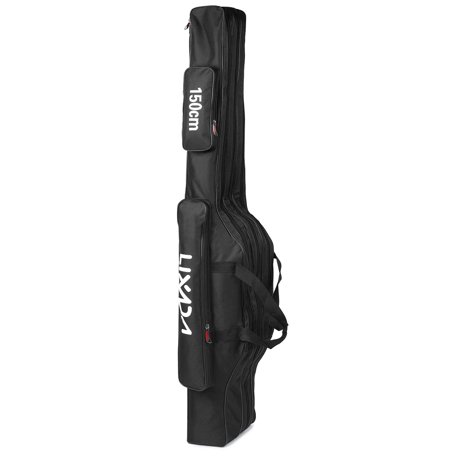 

fishing rod carrier bag Lixada 3 Layers Fishing Pole Bag Portable Folding Rod Carry Case Fishing Reel Tackle Storage Bag Case