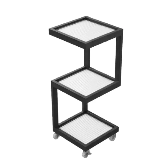 ￥%Bedside cabinet - Small household bedroom portable bedside storage cart - Side cabinet - Portable side table