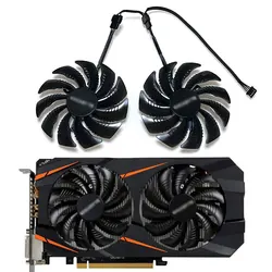 Original GA91S2H T129215SU PLD09210S12HH Video Card Cooling Fan,For Gigabyte GTX 1070、1060、1050、 RX 470、480 、 570 、 580