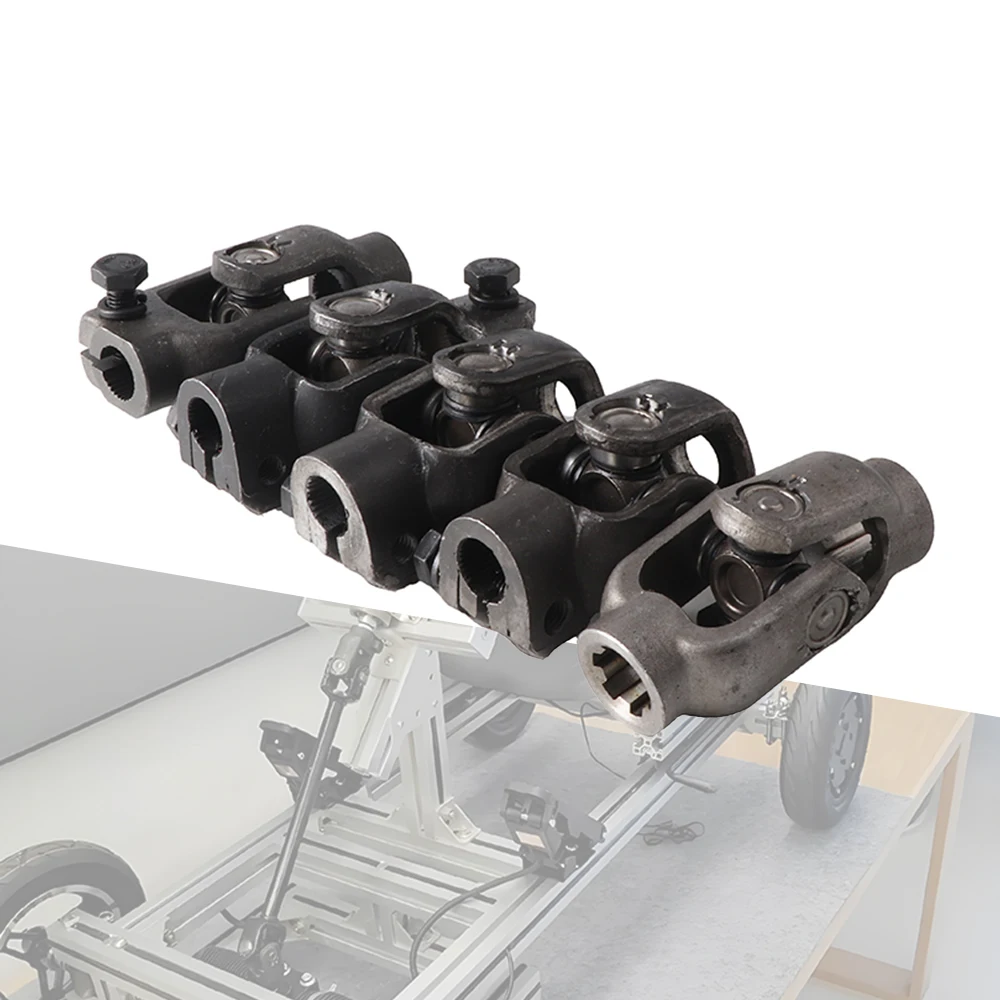 

6T 30T 36T 14mm D фосфатированный универсальный шаровой шарнир рулевого управления универсальный шарнир для ATV Go Kart UTV Buggy Golf Cart