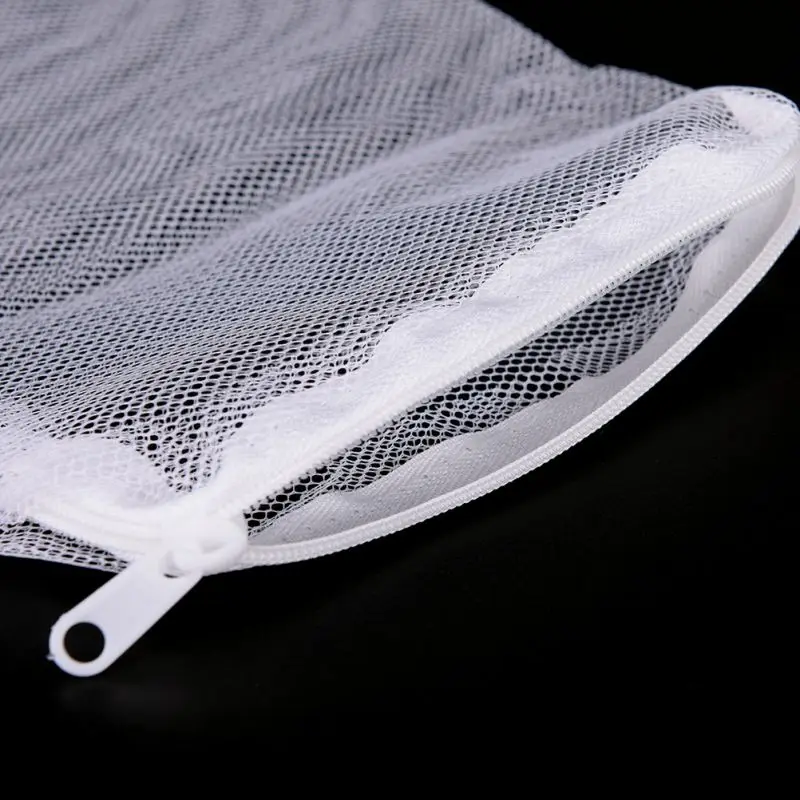 10 Pcs Aquarium Filter Bags Fish Tank Media Mesh Filter Bags Net Bag With Zipper For Activated Carbon Biospheres Ceramic Ring