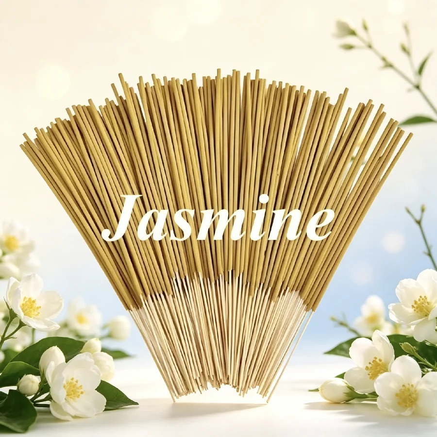 22cm Jasmine Fragrance Incense Sticks, Gentle Scent for Creating Nice Home Atmosphere