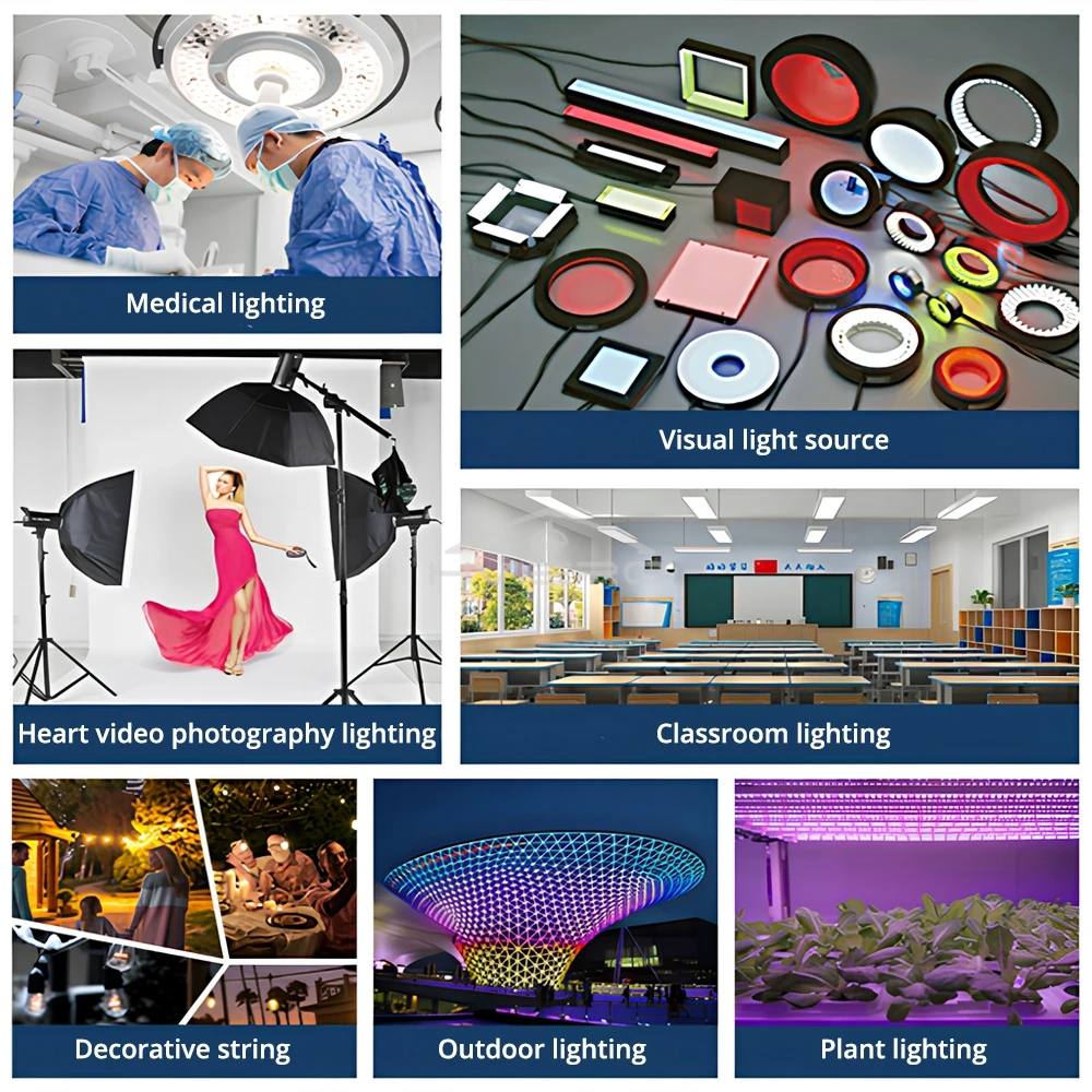 1000 Chiếc 3014 SMD SMART TECH Chip LED Vàng Đỏ Xanh Trắng Cực 11-13LM 20mA 3V Lắp Mặt Đèn Chip led Phát Sáng Đèn Đính Hạt