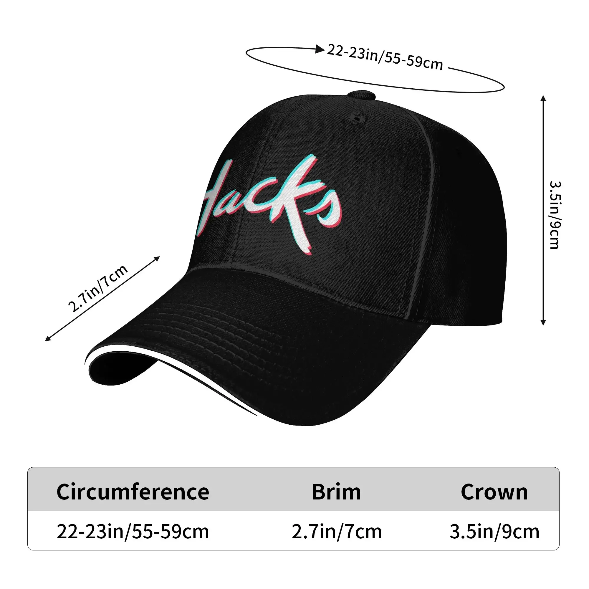 New Hacks  Logo Sun Baseball Cap  Summer Fashion Trucker Hat For Men Outdoor Sport Snapback Cap