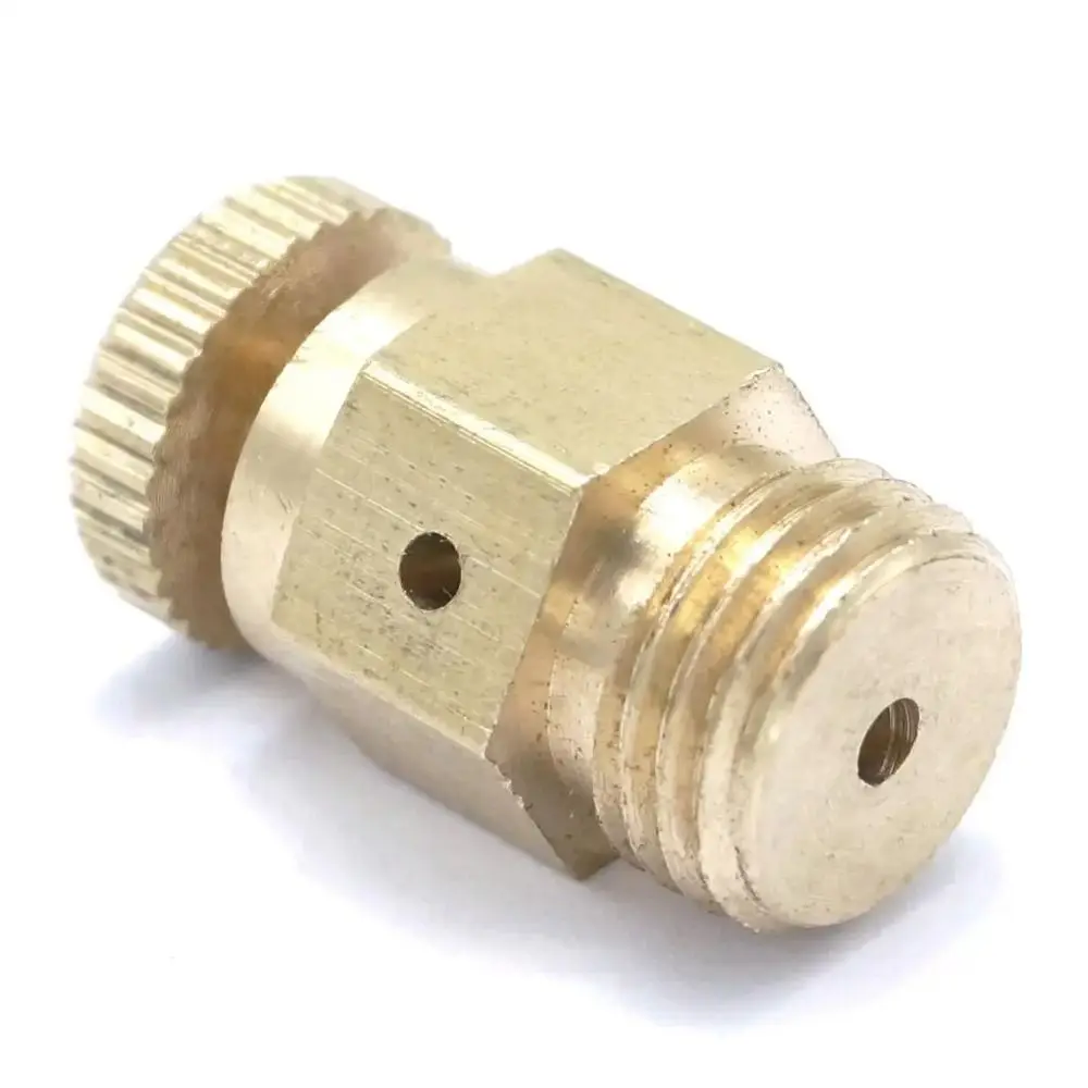 1Pcs Safety Valve Nozzle Manual Exhaust Valve PN 1.6 Mpa Male Thread Air Release Valve 1/8